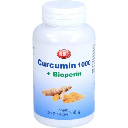 CURCUMIN 1000+Bioperine Berco tablets - UKDorf