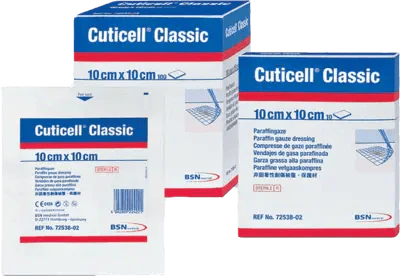 CUTICELL Classic wound gauze 10x10 cm - UKDorf
