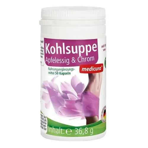 Cabbage soup+Apple cider vinegar+Chromium capsules