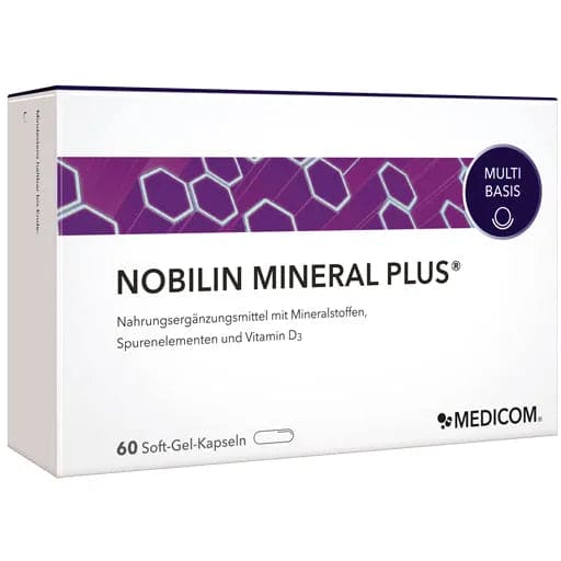 Calcium and vitamin d, NOBILIN Mineral Plus Capsules - UKDorf