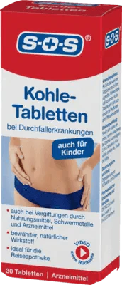 Charcoal medicine, SOS COAL tablets - UKDorf
