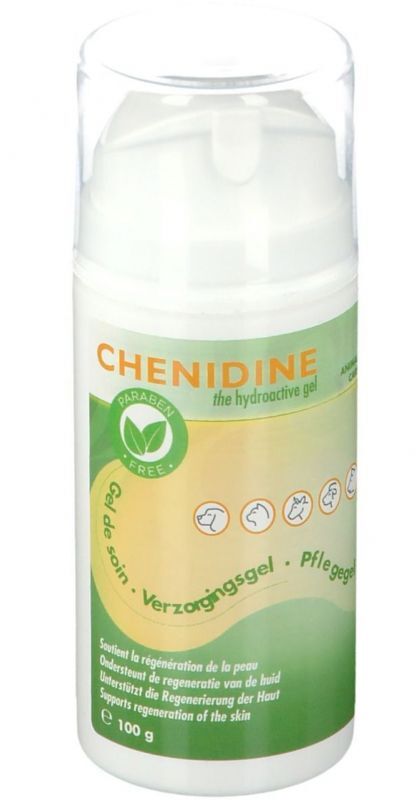 Chenidine Gel Preparation supporting the healing of wounds in animals - UKDorf