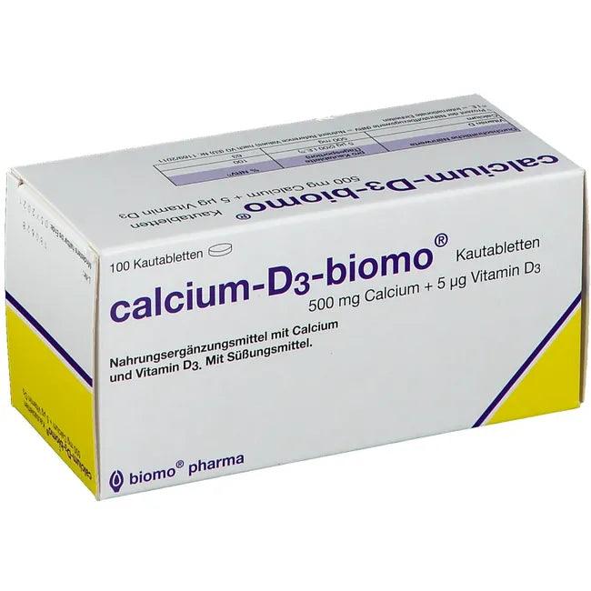 Chewable calcium uk, CALCIUM-D3-biomo chewable tablets 500+D - UKDorf
