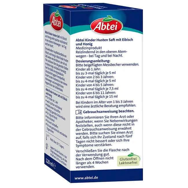 Children's Cough Syrup Marshmallow and Honey