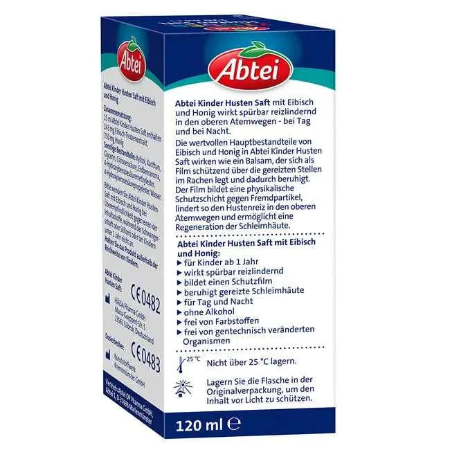 Children's Cough Syrup Marshmallow and Honey