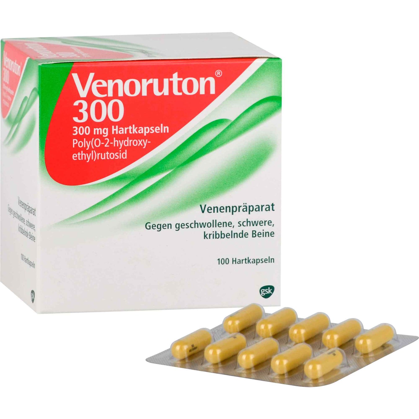 Chronic venous insufficiency, VENORUTON 300 capsules