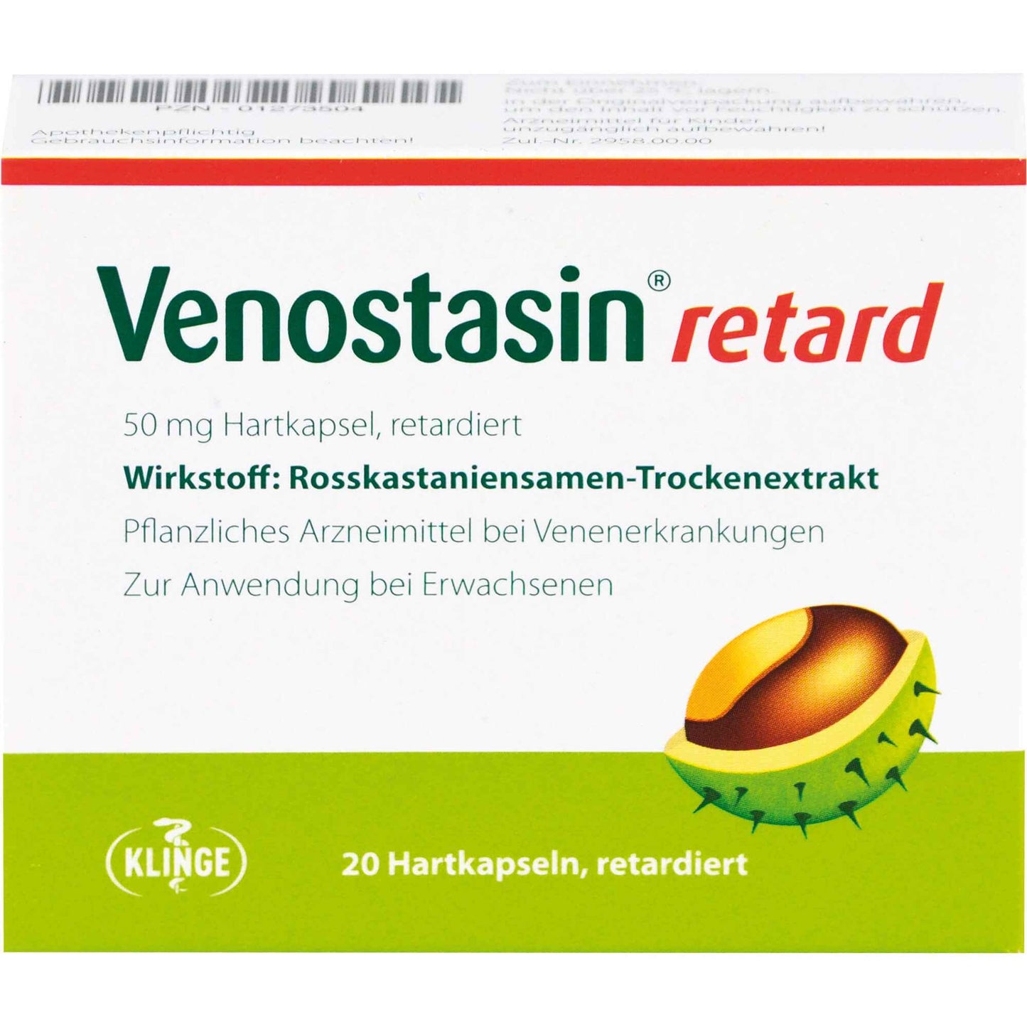 Chronic venous insufficiency, VENOSTASIN
