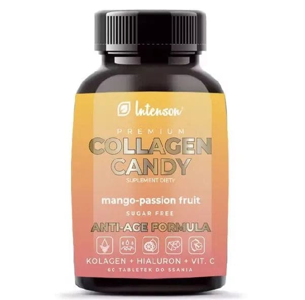 Collagen Candy mango-passion fruit flavor 60 lozenges - UKDorf