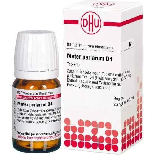 Conchiolin MATER PERLARUM D 4 tablets 80 pcs