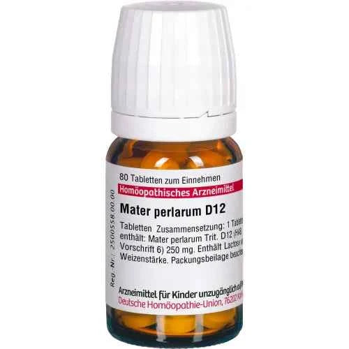 Conchiolin (Conchiolinum) MATER PERLARUM D 12 tablets 80 pcs