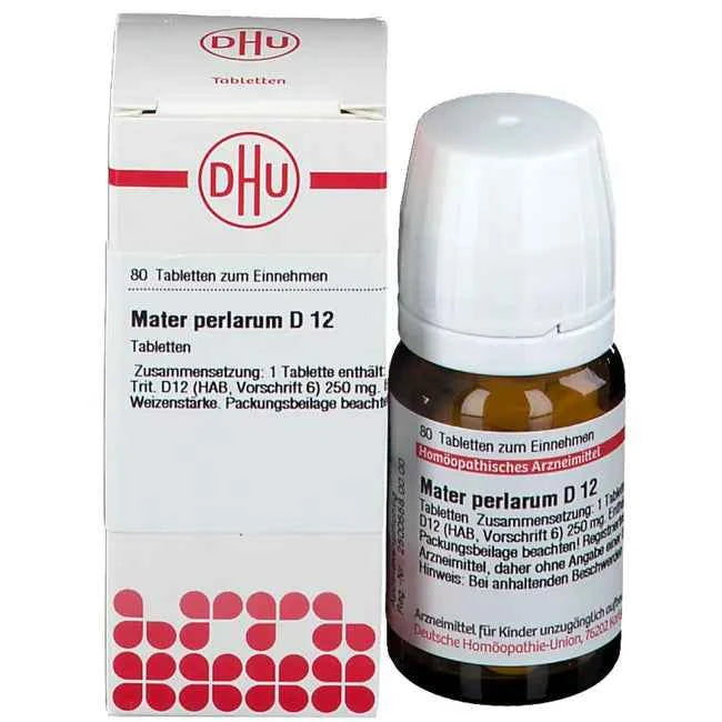 Conchiolin (Conchiolinum) MATER PERLARUM D 12 tablets 80 pcs