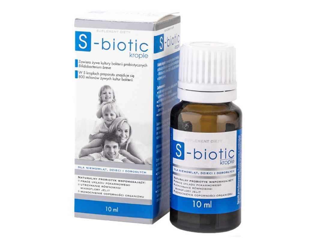 Constipation, diarrhea, and bloating, during antibiotic treatment S-Biotic drops