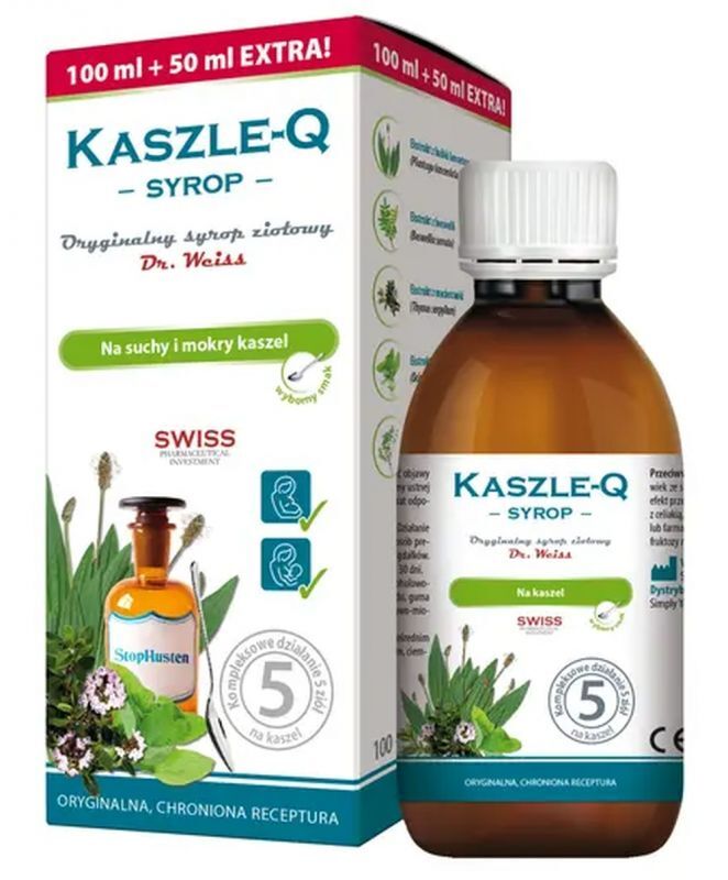 Cough-Q Syrup for children for cough and weakened immunity 150 ml