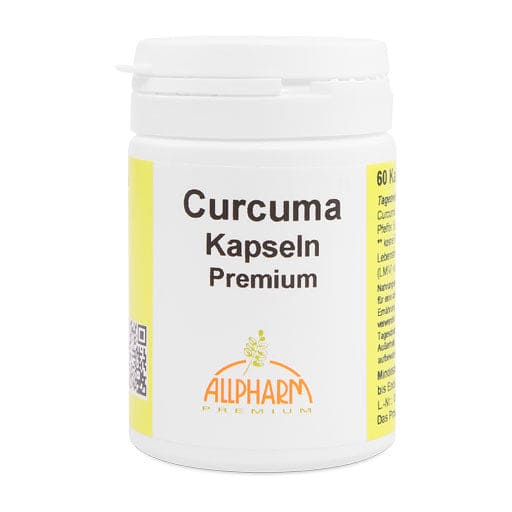Curcuma, pepper extract, CURCUMA ALLPHARM Premium Capsules - UKDorf