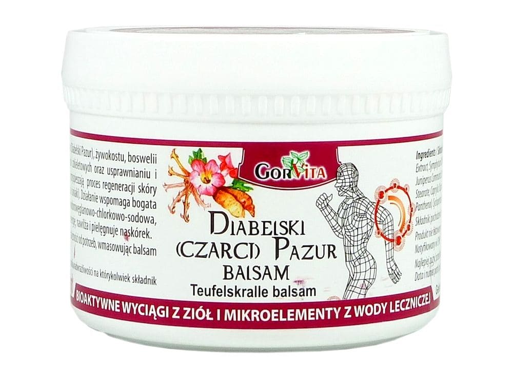 DEVIL'S (DEVIL'S) CLAW Balm Gorvita - UKDorf