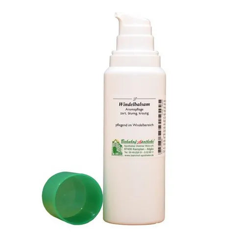 DIAPER BALM, manuka, palmarosa, rose, sesame oil, jojoba, beeswax, shea butter, wool wax - UKDorf