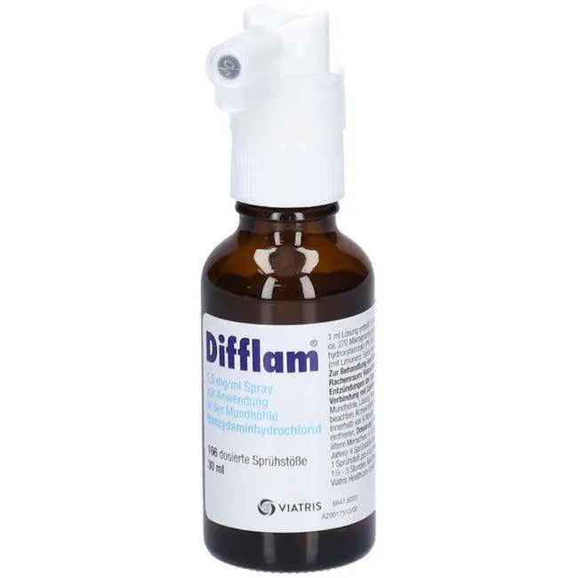 DIFFLAM 1.5 mg,ml spray for use in the oral cavity - UKDorf