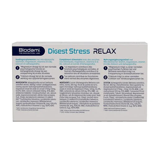 DIGEST Stress RELAX intestinal bacterial culture + Ashwagandha - UKDorf