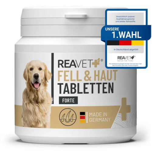 DOGS REAVET Coat & Skin Tablets 120 tablets