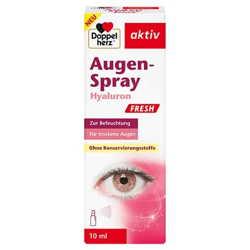 DOPPELHERZ Eye Spray Hyaluron FRESH - UKDorf