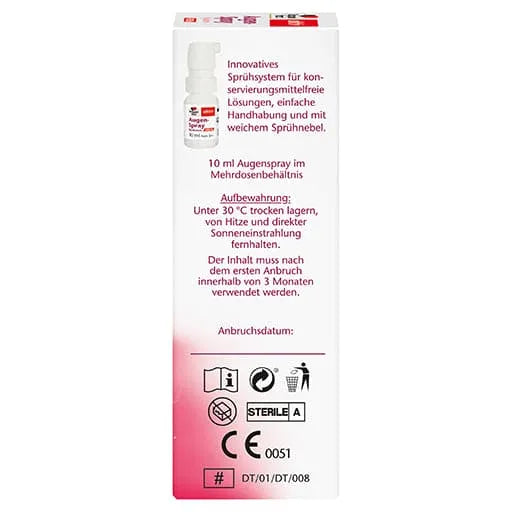 DOPPELHERZ Eye Spray Hyaluron FRESH - UKDorf