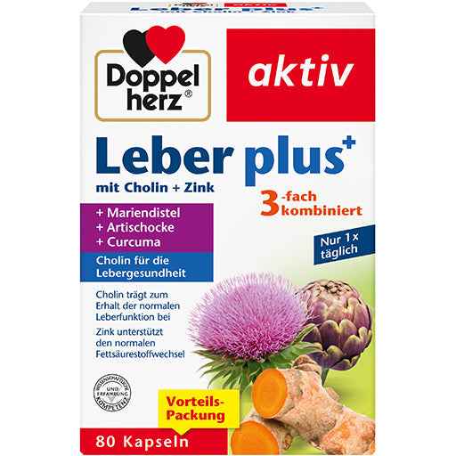 DOPPELHERZ liver plus, choline, zinc capsules