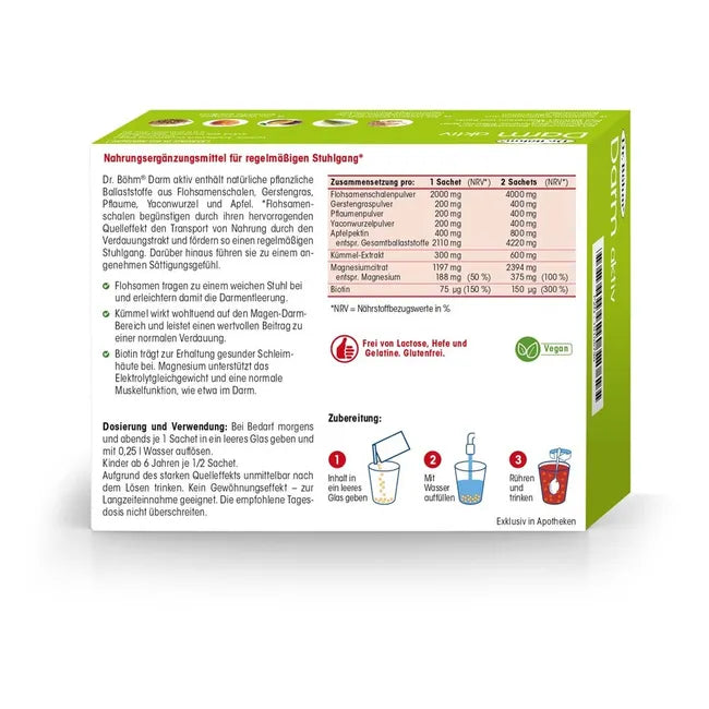 DR.BÖHM Darm aktiv powder - UKDorf