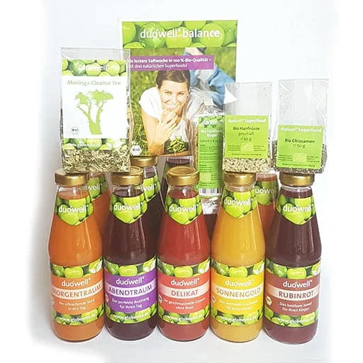 DUOWELL balance juice week organic 7 days - UKDorf