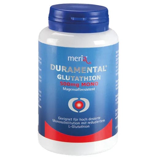 DURAMENTAL Glutathione 500 mg gastro-resistant capsules - UKDorf