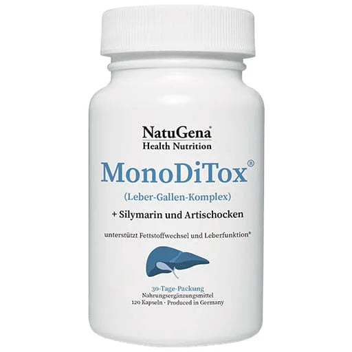 Dandelion, nettle, green tea, artichoke, turmeric, milk thistle extract, MONODITOX - UKDorf