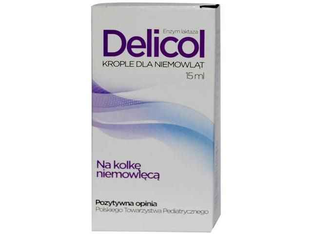 Delicol for infant colic drops for babies