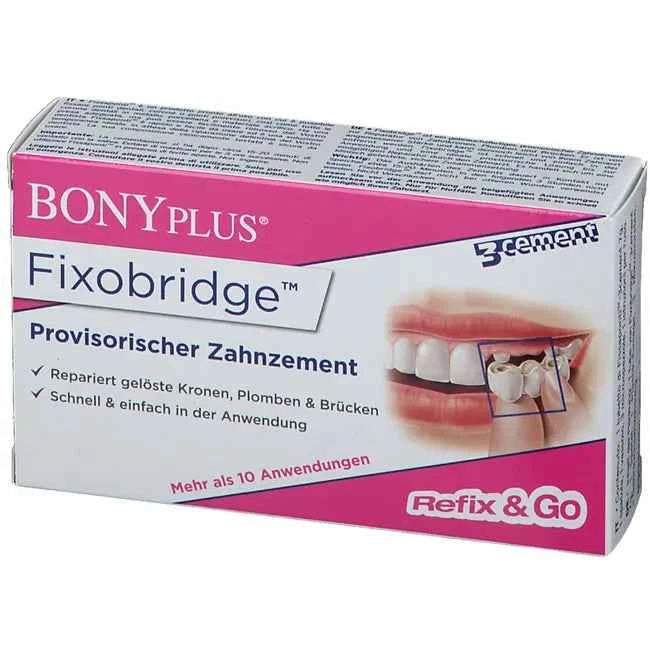 Dental bridge falls out, BONYplus® Fixobridge