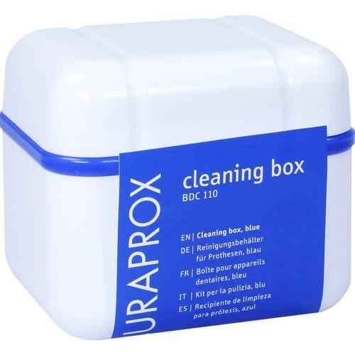 Dental prosthesis box, Curadent Tria denture box
