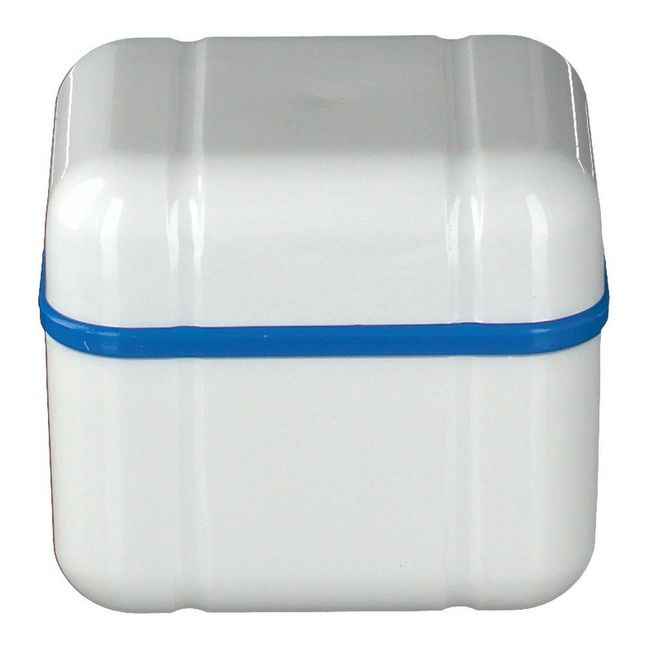 Dental prosthesis box, Curadent Tria denture box