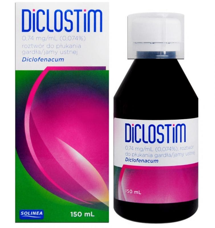 Diclostim for rinsing the mouth and throat - UKDorf
