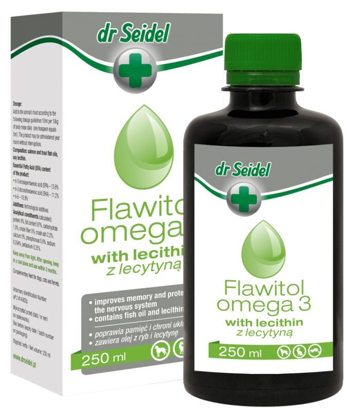 Dr Seidel Flawitol Omega 3 with lecithin for animals - UKDorf