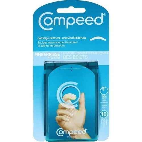 Dry cracked skin on fingertips, COMPEED Finger Crack Plasters