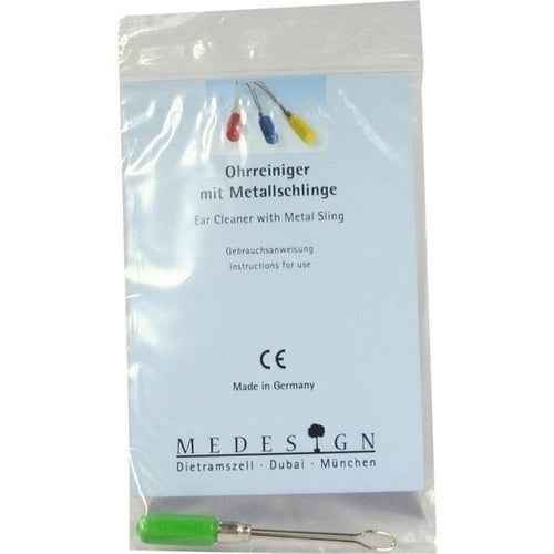 EAR CLEANER with metal loop