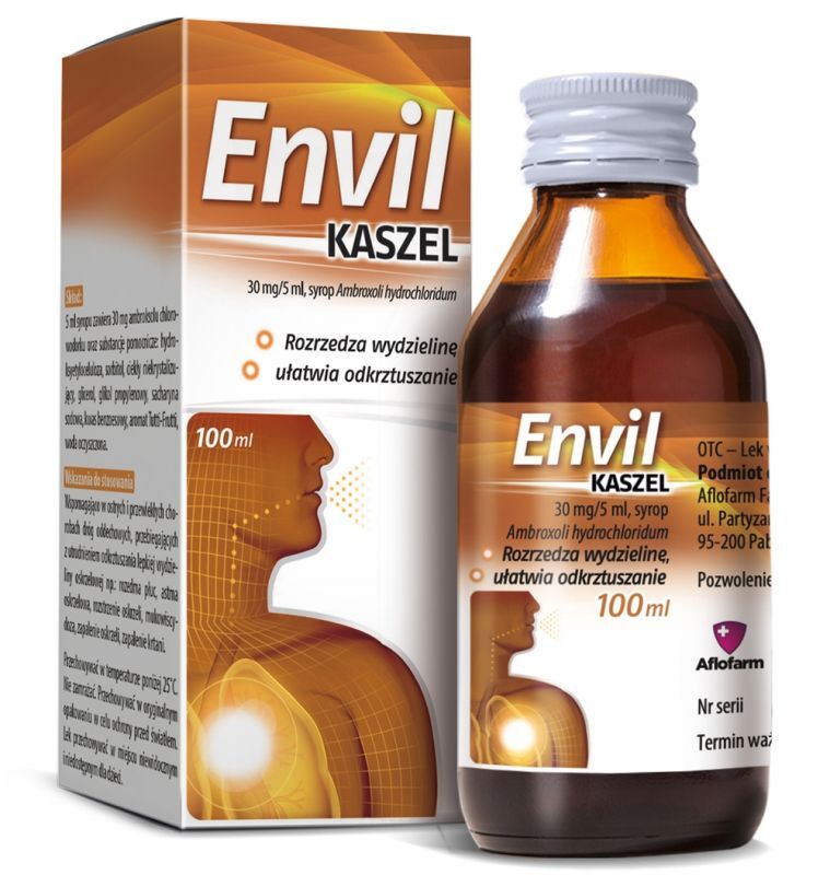 ENVIL Cough Syrup 100ml 12+ natural cough remedies