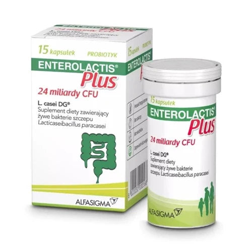 Enterolactis Plus x 15 capsules - UKDorf