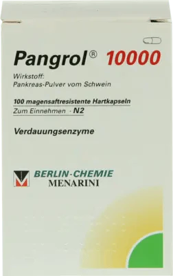 Exocrine pancreatic insufficiency, PANGROL 10,000 - UKDorf