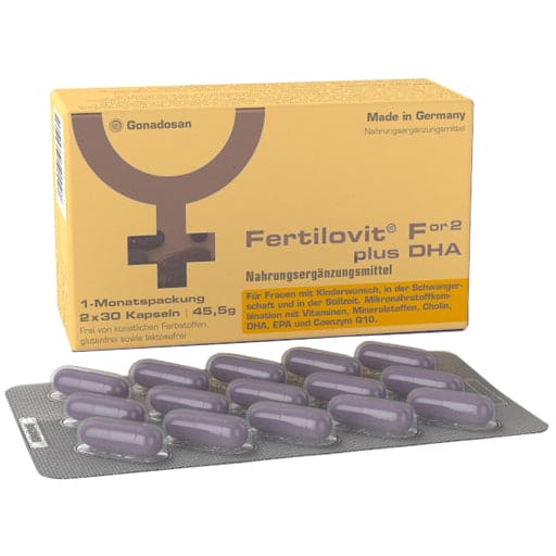 FERTILOVIT For2 plus DHA capsules - UKDorf