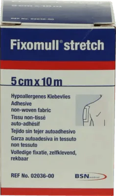 FIXOMULL stretch 5cmx10m, polyacrylate adhesive - UKDorf