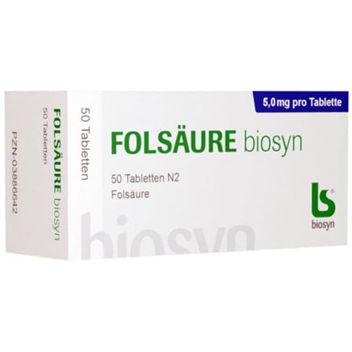 FOLIC ACID BIOSYN Tablets - UKDorf