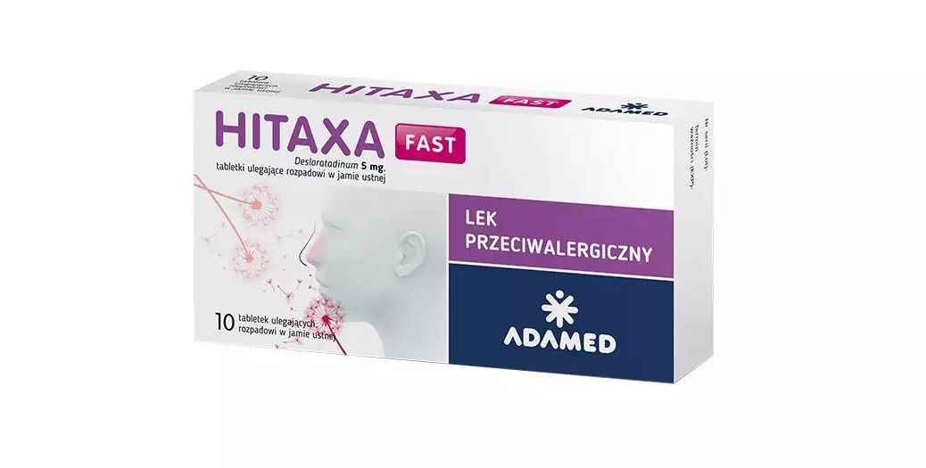 Fast Hitaxa x 10 5 mg tablets that disintegrate in the oral cavity, allergy treatment