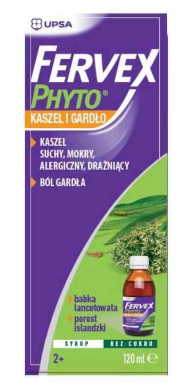 Fervex Phyto Cough and Throat Syrup