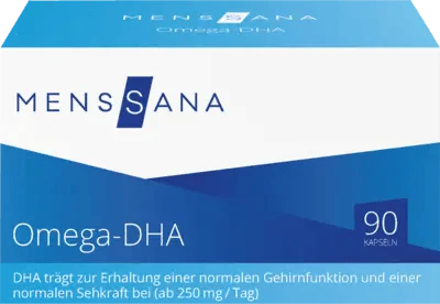 Fish oil, rich in omega-3 acids, OMEGA DHA MensSana capsules - UKDorf