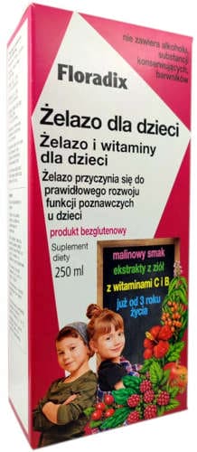 Floradix Iron for children tonic - UKDorf