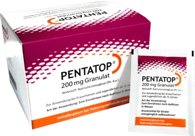 Food allergies, Sodium cromoglicate, PENTATOP 200 mg granules - UKDorf