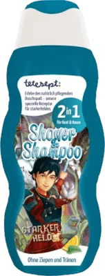 For children from 3 years, Shower & Shampoo Strong Hero - UKDorf